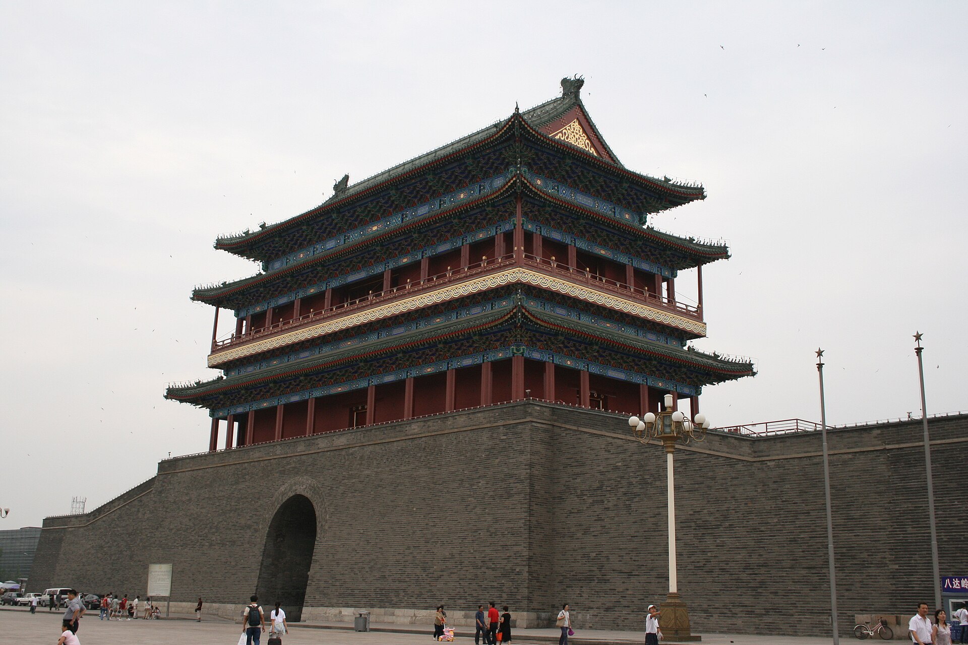 Zhengyangmen gate at the head of Qianmen Street, Beijing — Classic China tour