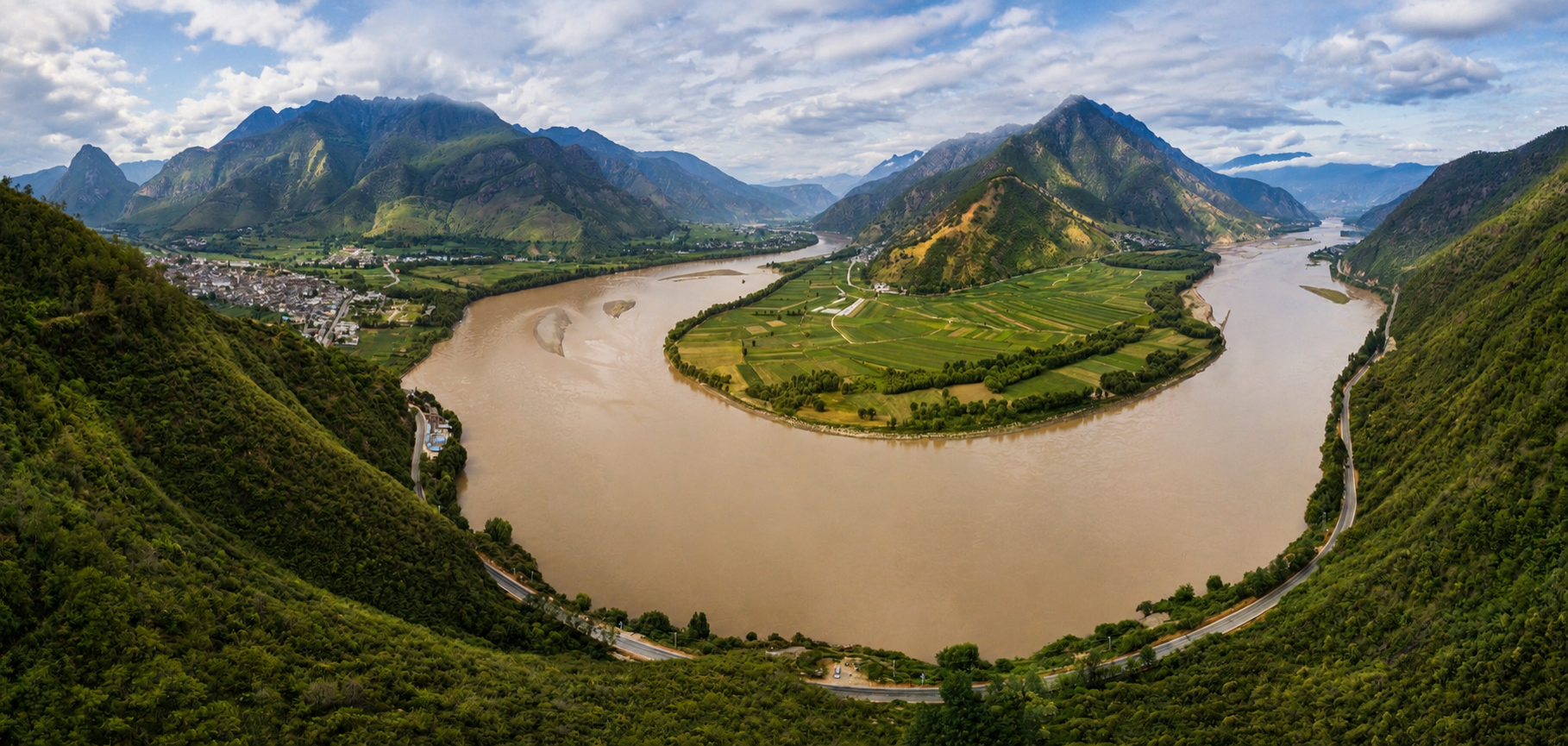 The First Bend of the Yangtze River, Shigu