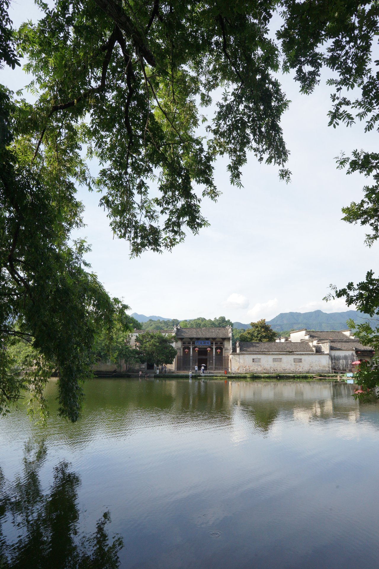 South Lake at Hongcun, the village across the still water